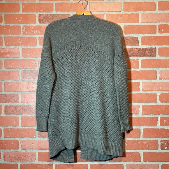 American Eagle AE Soft Open Front Longline Sweater Cardigan - Picture 9 of 10